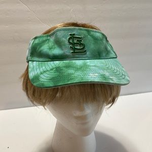 Genuine Merchandise visor  St Louis Cardinals shades of green